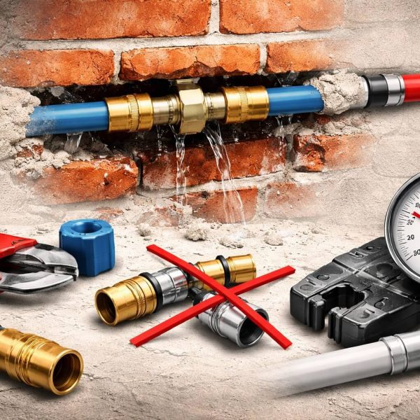 5 najczęstszych błędów przy montażu instalacji PEX