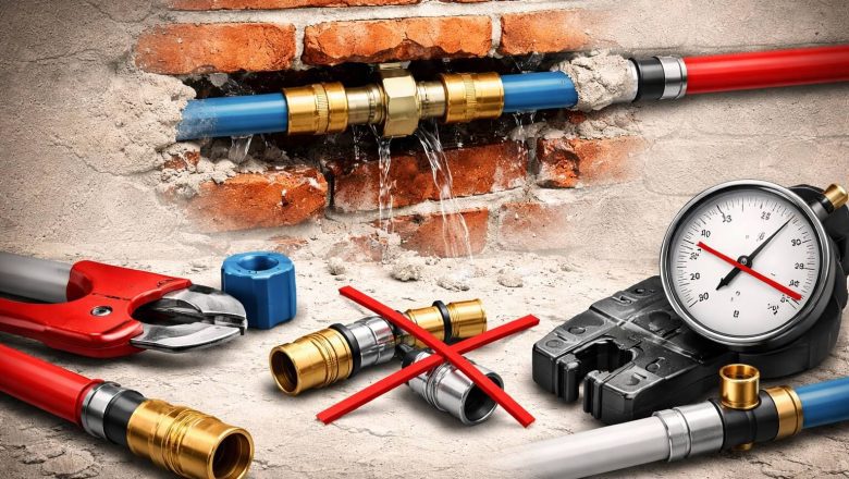 5 najczęstszych błędów przy montażu instalacji PEX